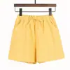 Shorts Casuais de Algodão e Linho Tamanho Grande Feminino Calças de Perna Larga Casa Praia Hot Pants Verão Soltas Casuais Calças Esportivas