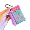 Nuevo cordón de teléfono colorido, charm para bolso, caja de sobre rojo, accesorio para teléfono, llavero, bolsa versátil para auriculares, colgante de bolso pequeño