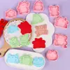 Molde para Galletas 3D Serie Rana Linda, Cortador Estampador de Galletas DIY Realista, Material Seguro, Fácil de Limpiar