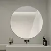 Pedido em Lote Armário de Banheiro Espelho Inteligente Espelho de Banheiro de Parede com Luz, Espelho Redondo, Anti-Embaçante, Estilo Minimalista