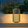 Lâmpada Portátil Solar Lâmpada Decorativa para Jardim de Villa Lâmpada Moderna Simples para Camping ao Ar Livre Lâmpada Portátil de Pendurar