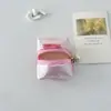 Nueva Bolsa para Auriculares de Tienda Pequeña de PU Brillante Impermeable Cubierta Protectora para Auriculares Bluetooth Billetera Portátil para Monedas Bolsa de Cosméticos para Salir