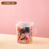 Accesorios de Escritorio Pasador y Adorno para el Cabello Caja de Almacenamiento Transparente Armario de Espejo de Plástico Cajón Caja de Almacenamiento de Accesorios para el Cabello para Niños con Tapa