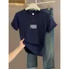 Camiseta Branca de Algodão Puro com Manga Curta e Corte Reto para Mulheres, Nova Moda Coreana Verão 2026 Versátil Básica para o Dia a Dia
