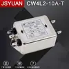 Filtro de Potência Monofásico Ac220V Cw3 Cw4L2 10A 20A 30A-S/T Servo Plc