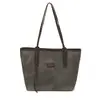 Nova Bolsa Grande Feminina Primavera/Verão 2026, Nova Bolsa de Ombro de Couro de Alta Qualidade, Bolsa para o Dia a Dia, Bolsa Tote