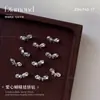 Accesorios para Uñas con Circonita Brillante, Moño, Corazón, Estrella Radiante, Flor de Cinco Pétalos, Productos Terminados Hechos a Mano, Decoraciones para Uñas con Pedrería Apilada