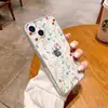 Funda para Teléfono Móvil Ins Estilo Fresco Ratán Flor Manzana 16Proamx Iphone17 Transparente TPU Cáscara Blanda Cubierta Protectora