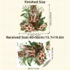 Hs3643Q Planta Tropical Artificial Pintada Selva Tigre Quarto Sala de Estar Decoração de Embelezamento para Casa Adesivo de Parede Autoadesivo