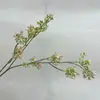 Flores Artificiais para Casamento, Grama Verde Pintada em Spray, Plantas Verdes Artificiais, Plantas Falsas, Arranjos de Flores para Salão de Casamento Estilo Floresta, Materiais de Folhas Altas