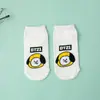 Calcetines para Mujer Primavera y Verano Dibujos Animados Lindos Estilo Preppy Coreano Blanco Elegante Estéreo Casual Versátil Estilo Japonés Estilo Boca Baja Tubo Corto