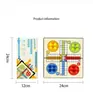 Ajedrez Volador Internacional Ludo Ajedrez Backgammon Damas Juego Ajedrez Ajedrez Educativo Magnético Plegable Transfronterizo