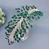 Diadema de strass hecha a mano transfronteriza moda elegante banda azul para el pelo accesorios para el pelo de novia accesorios para fotos de vestidos DZ267
