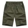 Pantalones cortos de algodón para hombre de verano, estilo coreano, de longitud media, holgados, casuales, modernos, deportivos, pantalones cortos para hombre de talla grande