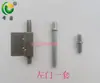 Bisagras de puerta de archivador con resortes, pestillos de puerta de acero inoxidable 304 para archivador, barras de puerta con bisagras de resorte, pestillos de gabinete de herramientas con bisagras de hierro.