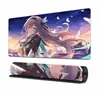 Mouse Pad Extra Grande Honkai Star Dome Railway Dupla Dimensão E-Sports Pad para Mesa de Computador Mouse Pad Liuying Resistente à Sujeira e Antiderrapante