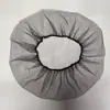Gorro Desechable de Nailon Transpirable Redondo de Malla Cifrado para Catering de Alimentos Gorro para el Cabello Negro Blanco