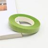 Costura de tallo de flor DIY pegamento verde papel suministros para flores hechas a mano cinta de papel devanado de viscosa elástica materiales de embalaje para florería
