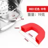 Cubierta de Aislamiento para Oreja de Olla de Silicona Universal para Olla de Hierro Cubierta para Asa Lateral Anti-quemaduras Accesorios de Cocina Guantes para Mango Resistentes a Altas Temperaturas