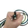 Cordão com Strass Tubo Redondo de 8 Fileiras Multicor Nº 6, Decoração para Roupas, Calçados e Chapéus, Materiais e Acessórios DIY Feitos à Mão, Atacado do Fabricante