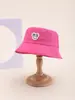 Chapéu Infantil Primavera e Verão Urso Cartoon Chapéu de Pescador Aba Larga Fofo Bebê Fino Protetor Solar Chapéu Balde para Meninos e Meninas