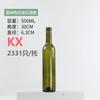 Garrafas de Vinho Tinto Atacado em Estoque, Garrafas de Vinho Vazias, Garrafas de Licor 750ml Verde Escuro, Garrafas de Vinho, Conjunto de Garrafas de Vinho de Frutas, Transfronteiriço