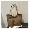 Bolso Tote con Textura Retro, Simple y Versátil, Bolso de Moda para Suegra, Bolso de Mano para Mujer Estampado de Lujo Ligero y de Gama Alta