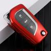 Adecuado para funda de llave plegable Toyota Carola Rui Fang Yize Weilan Da Han Lan da Rong Fang hebilla de carcasa de coche transparente