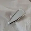 Pinza Triangular para el Cabello Estilo Coreano, Pinza Grande Brillante de Gota de Agua para Flequillo Lateral, Accesorio de Lujo para el Cabello