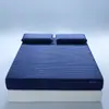 Sábana bajera acolchada impermeable grado A protector de colchón a prueba de orina para dormitorio de estudiante juego de tres piezas engrosado de color sólido 1.8m 1.5m