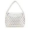 Bolsa de Mão Punk Transfronteiriça com Rebites para Mulheres Verão 2025 Europeia e Americana Resistente Estilo Retro de Alta Qualidade Bolsa de Ombro/Sob o Braço