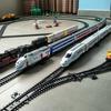Accesorios de Escena de Pista Cueva Cruce Ferroviario Estación Bloqueo de Carretera Juguete para Niños Modelo de Tren Eléctrico Niño