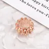 Hebilla de Bufanda de Seda de Girasol Hebilla Magnética Fuerte de Bufanda de Alta Gama Hebilla de Bufanda de Seda Broche de Chal Cuello Hebilla Magnética Multifuncional