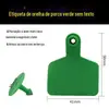 Brincos de Orelha de Porco, Brincos de Orelha de Gado para Criação de Animais, Brincos de Orelha de Animal em TPU com Gravação a Laser, Brincos de Orelha para Gado e Ovelhas