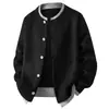Nuevo Top Casual de Punto para Hombre Otoño 2026, Suéter de Dos Piezas Falsas, Chaqueta de Punto, Prendas de Punto Modernas y Cálidas