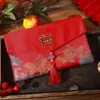 2026 Año del Caballo Nuevo Estilo Chino Bordado Borla Sobre Rojo Año Nuevo Festival de Primavera Sobre Rojo de Año Nuevo Tela Sobre Rojo de Año Nuevo