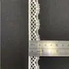 Fábrica de Origem seda leite fina 1-5cm bordado de renda bolo com em estoque acessórios de vestuário atacado