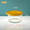Recipiente de Conservación de Grado Alimenticio Caja de Almacenamiento Bol de Vidrio para Pepinillos Bol para Frutas de Refrigerador Doméstico con Tapa Transparente Sellada Bol para Condimentos