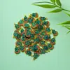Accesorios para el Festival del Bote del Dragón Bolsitas Perfumadas Bordado Hecho a Mano DIY Tejido de Cuerda de Cinco Colores Zongzi Estilo Antiguo Hojas Iridescentes Accesorios Venta al por Mayor