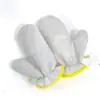 Guantes para Lavar Platos de Alambre Plateado, Paño de Limpieza de Doble Cara Engrosado Tipo Alambre de Acero, Toalla Larga para Lavar Platos Doméstica No Grasosa