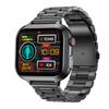Nuevo TK17 transfronterizo llamada Bluetooth ECG grasa corporal frecuencia cardíaca pantalla horizontal micro examen físico SOS salud reloj deportivo