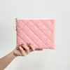 Bolsa de Maquiagem Impermeável de Nylon Acolchoada, Porta-Moedas Portátil, Bolsa para Papelaria, Estojo Multifuncional de Grande Capacidade