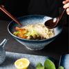 Tazón Buci, tazón de cerámica para sopa de ramen al estilo japonés, tazón grande para ramen de res, tazón grande para arroz, tazón para ensaladas con aceite, tazón para fideos al por mayor