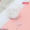 Perlas de imitación ABS para realzar, accesorios de bricolaje, pulseras, collares, joyas con cuentas, cuentas sueltas no porosas.