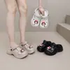Zapatos de Jardín de Verano, Zapatos Mary Jane de Punta Cerrada, Zuecos de Playa para Exteriores, Sandalias Deportivas de Viaje de Doble Propósito con Suela Gruesa