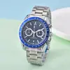 Nuevo 2025 Venta Caliente Transfronteriza Serie Europea Speedmaster Reloj para Hombre Moda Negocios Multifuncional Reloj de Cuarzo