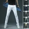 Taobao venta al por mayor comercio exterior leggings de mezclilla para hombre color elástico corte ajustado pantalones de mezclilla niños