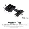 Conector de Painel de Parede de Coluna Romana Suporte Angular Acessórios de Ferragem Conector de Liberação Rápida Ajustável para Cima e para Baixo Encaixe Grande