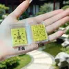 Pegatinas Doradas para Teléfono con Oro Puro 999, Garantizadas para Traer Buena Suerte en los Exámenes, Láminas Doradas para Impulsar la Riqueza, Regalos Populares para Transmisiones en Vivo, Venta al por Mayor de Fábrica