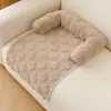 Novo Estilo Tapete de Pelúcia para Pet, Cama de Gato, Almofada Anti-Arranhão para Sofá, Cama de Cachorro, Tapete de Dormir para Gato, Cama para Cachorro Pequeno